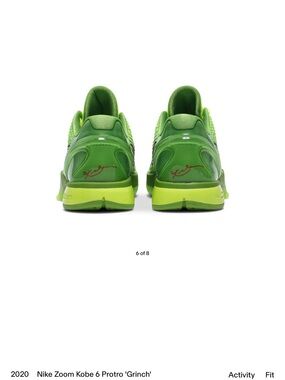 Nike Kids Green Grinch Sneakers
